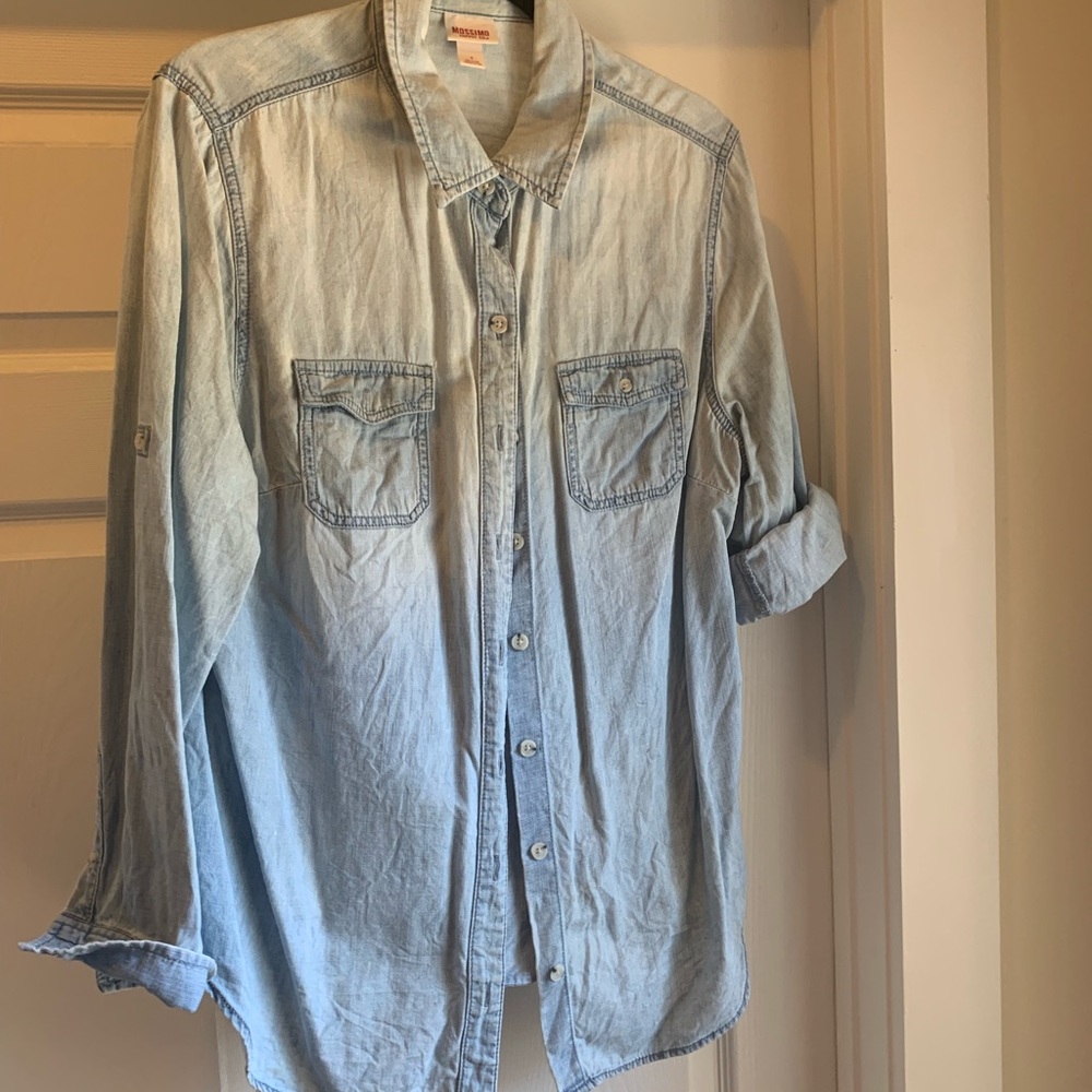 Classic soft chambray Jean shirt